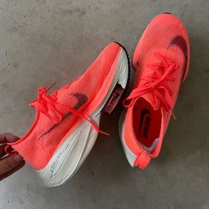 Nike air zoom alpha fly next in bright mango! Worn once